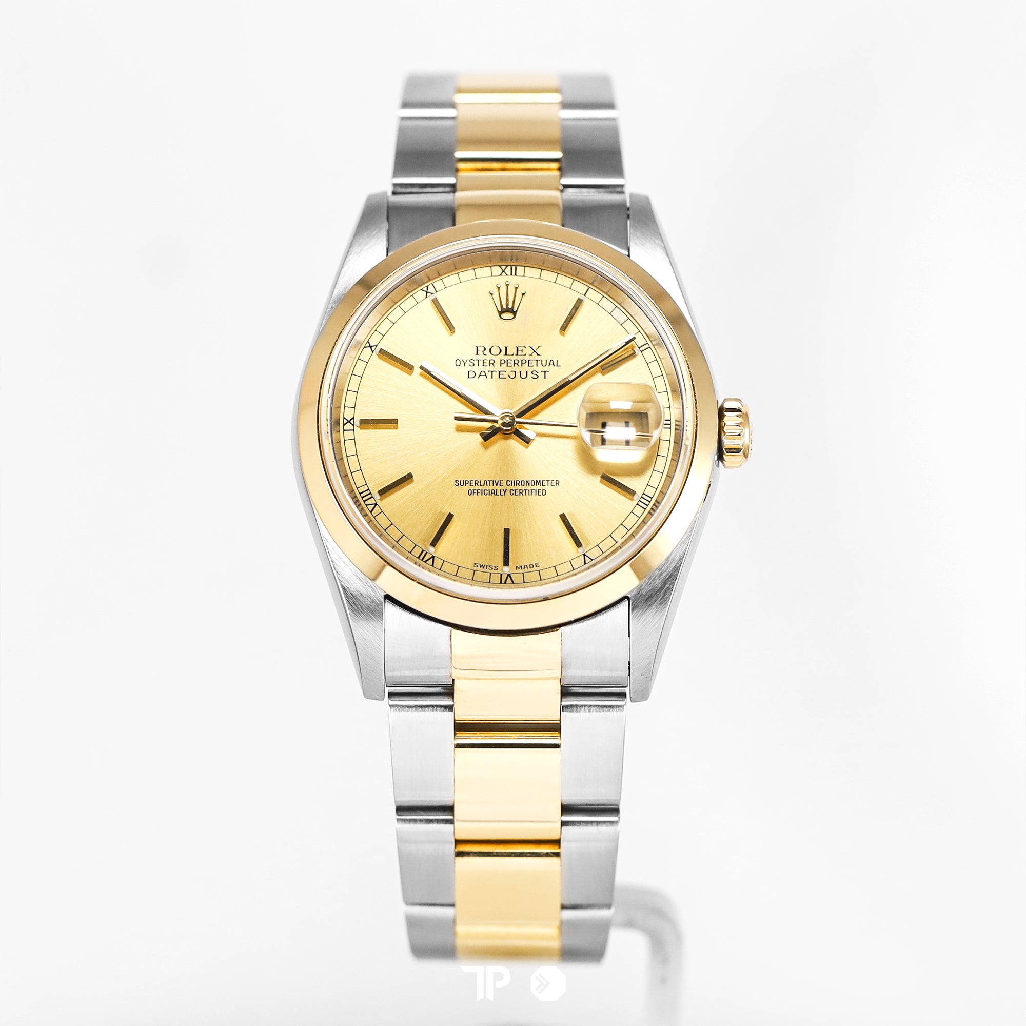 Datejust 36 Champagne Yellow Gold Oyster (2001)