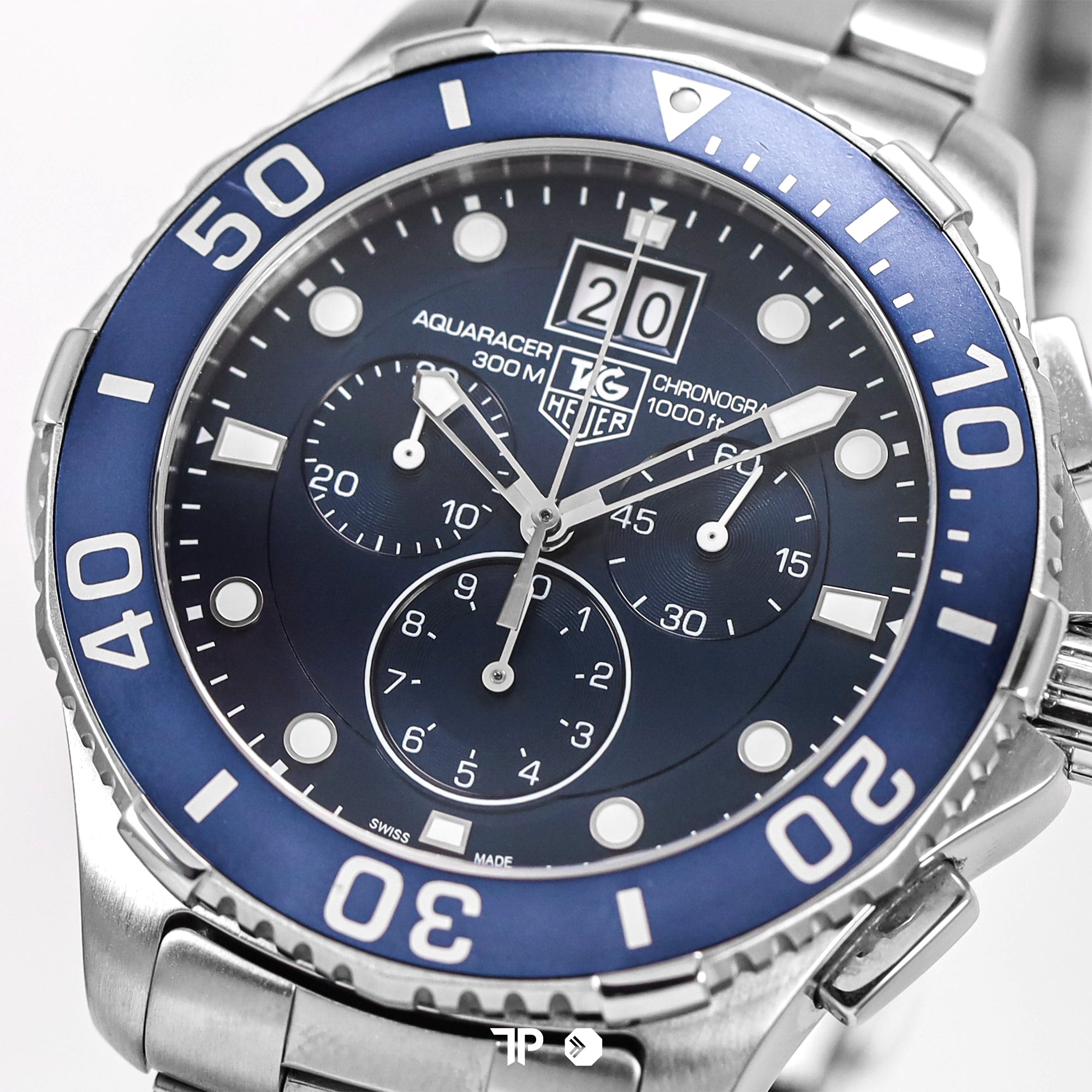 Aquaracer Quartz Blue Chronograph 43mm(2016)