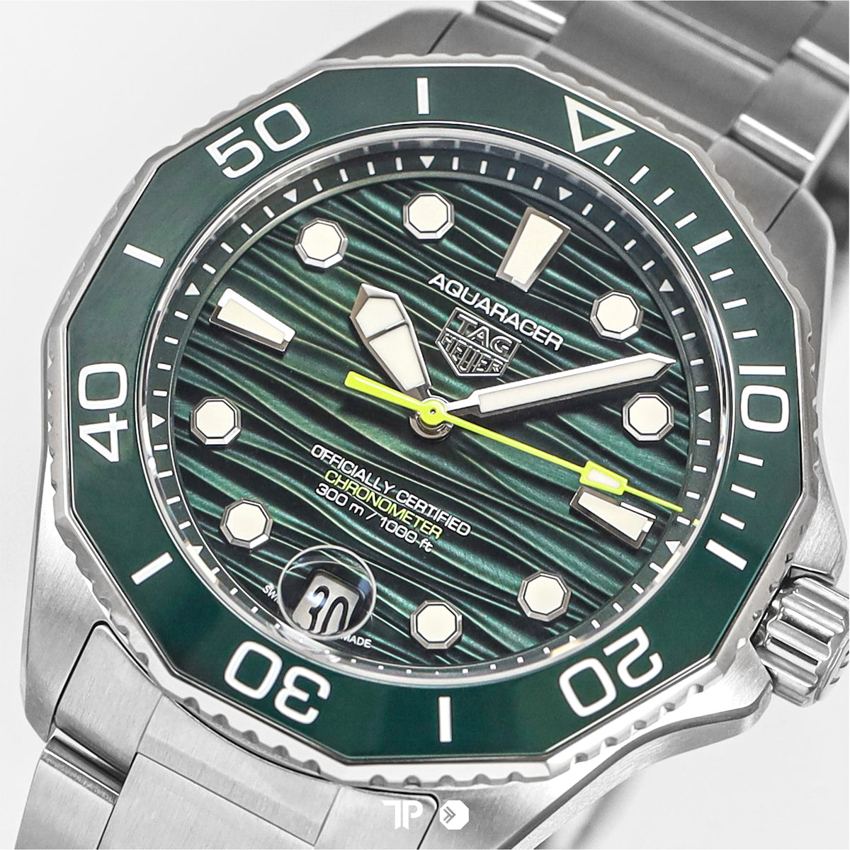 Aquaracer Professional 300 Green Bracelet 42mm LIKE NEW (2026)