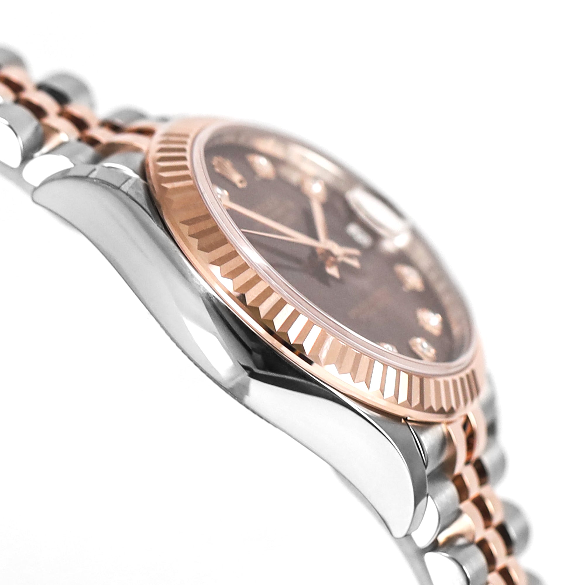 Datejust 31 Choco Diamond Two Tone Rose Gold New (2026)