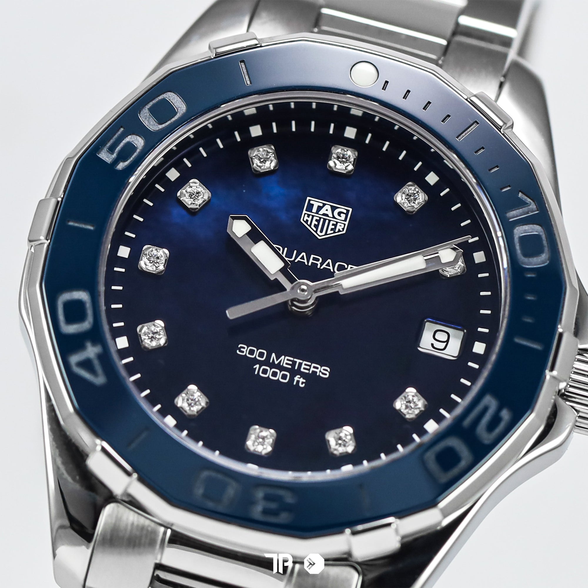 Aquaracer Lady Blue Diamond Quartz 35mm (2021)