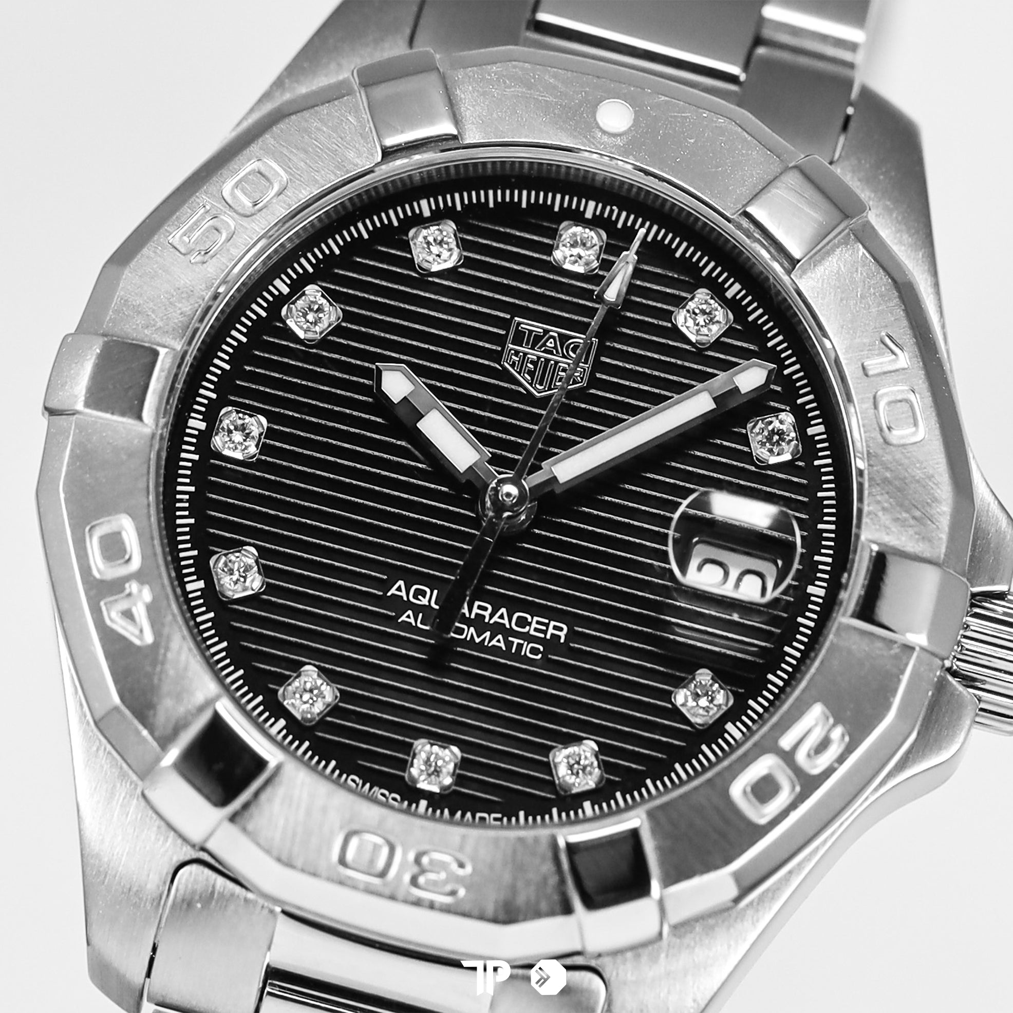 Aquaracer Lady Cal 9 Diamond Black Dial 32mm (2022)