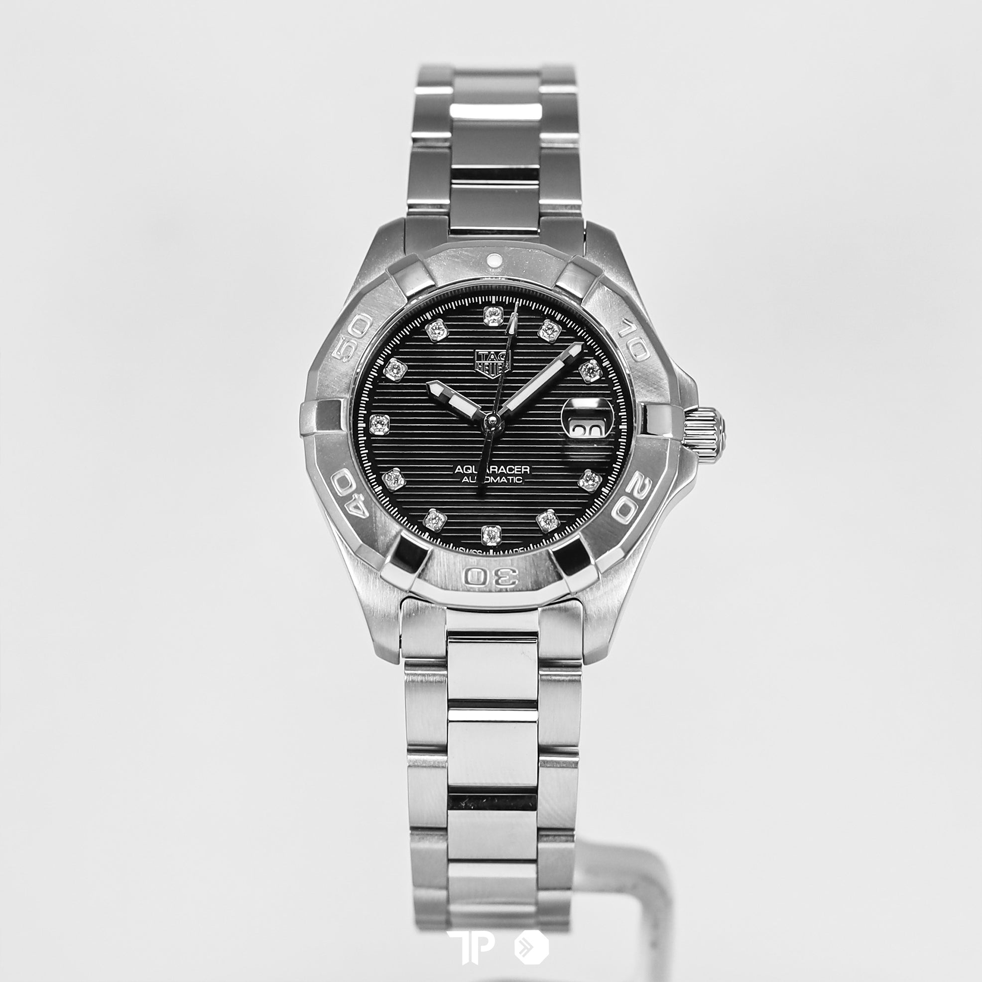 Aquaracer Lady Cal 9 Diamond Black Dial 32mm (2022)