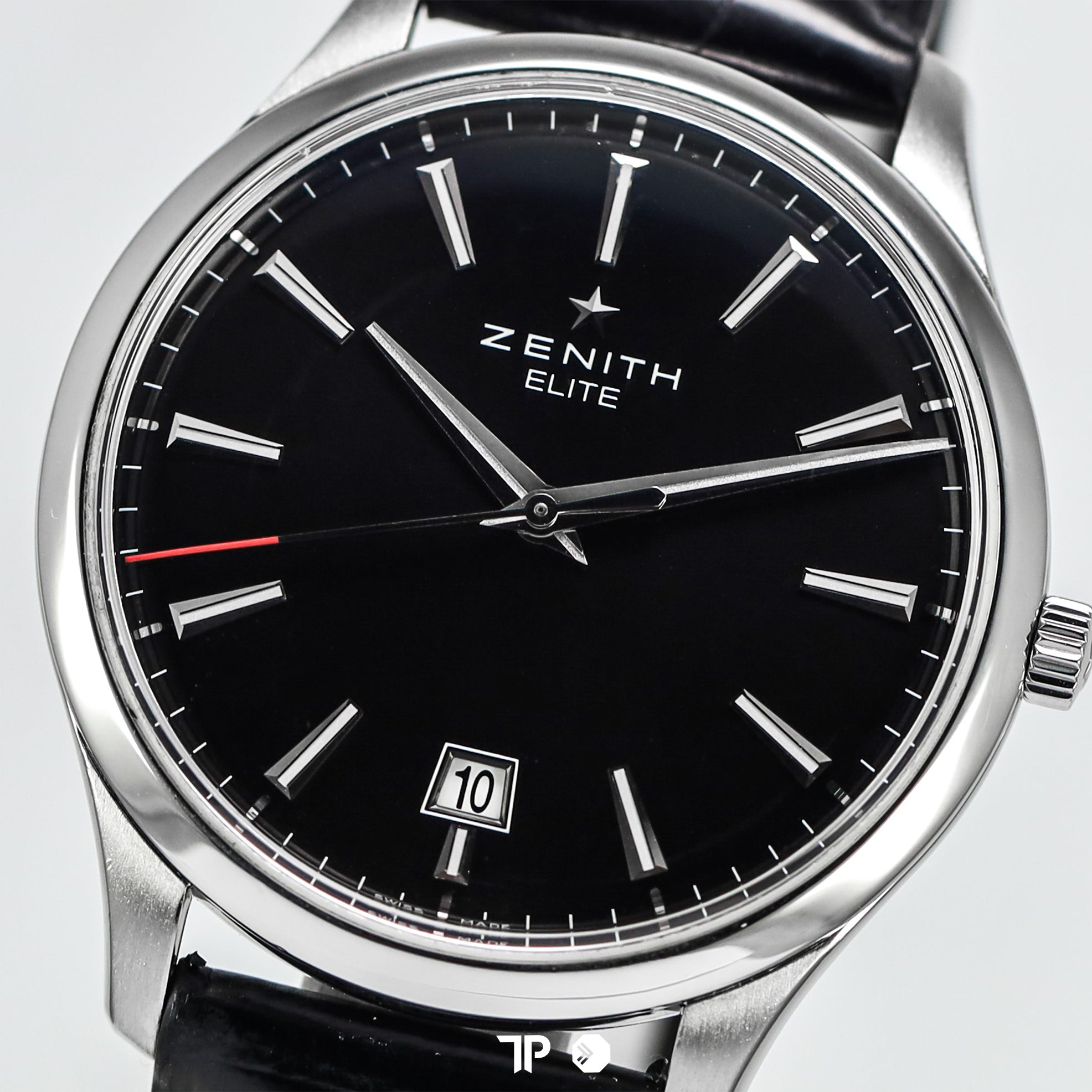 Captain Central Second Black 40mm