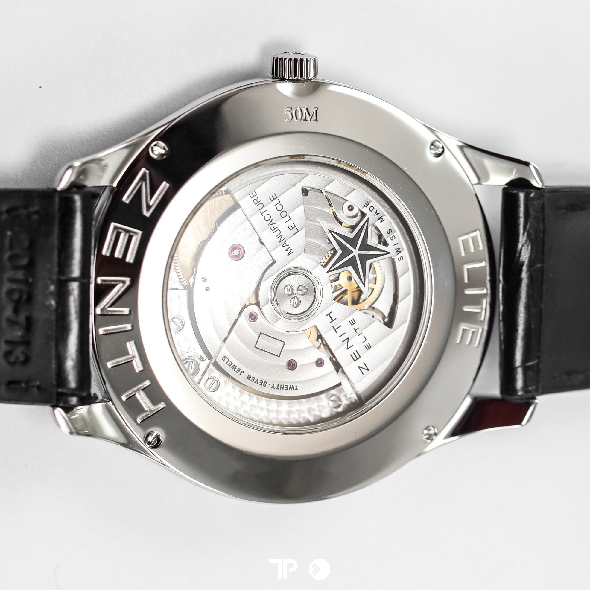 Captain Central Second Black 40mm