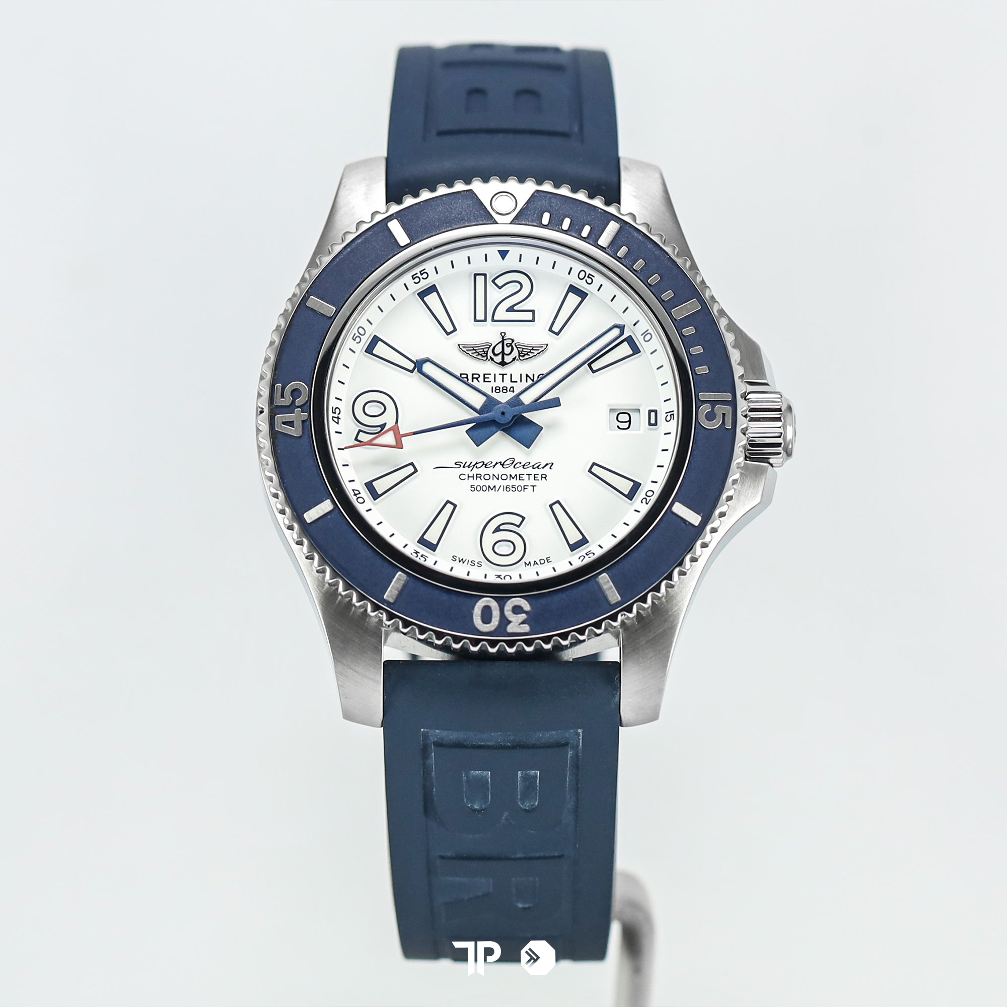 Superocean Automatic 42 White Dial Blue Bezel (2020)