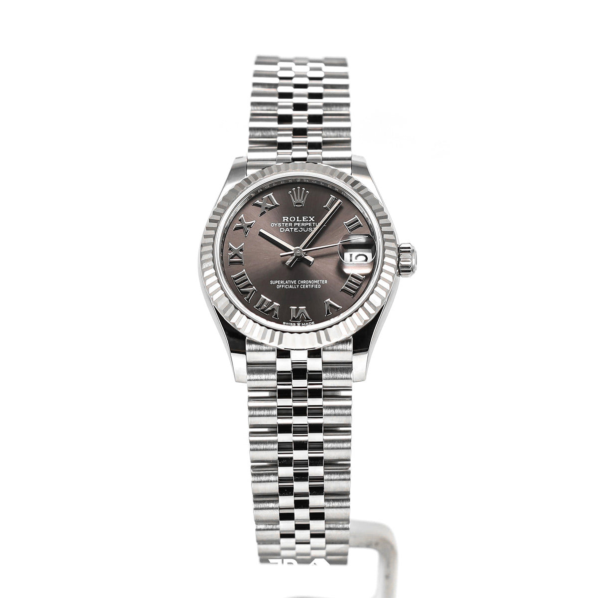 Datejust 31 Dark Grey Roman White Gold Fluted Bezel Jubilee NEW(2026)