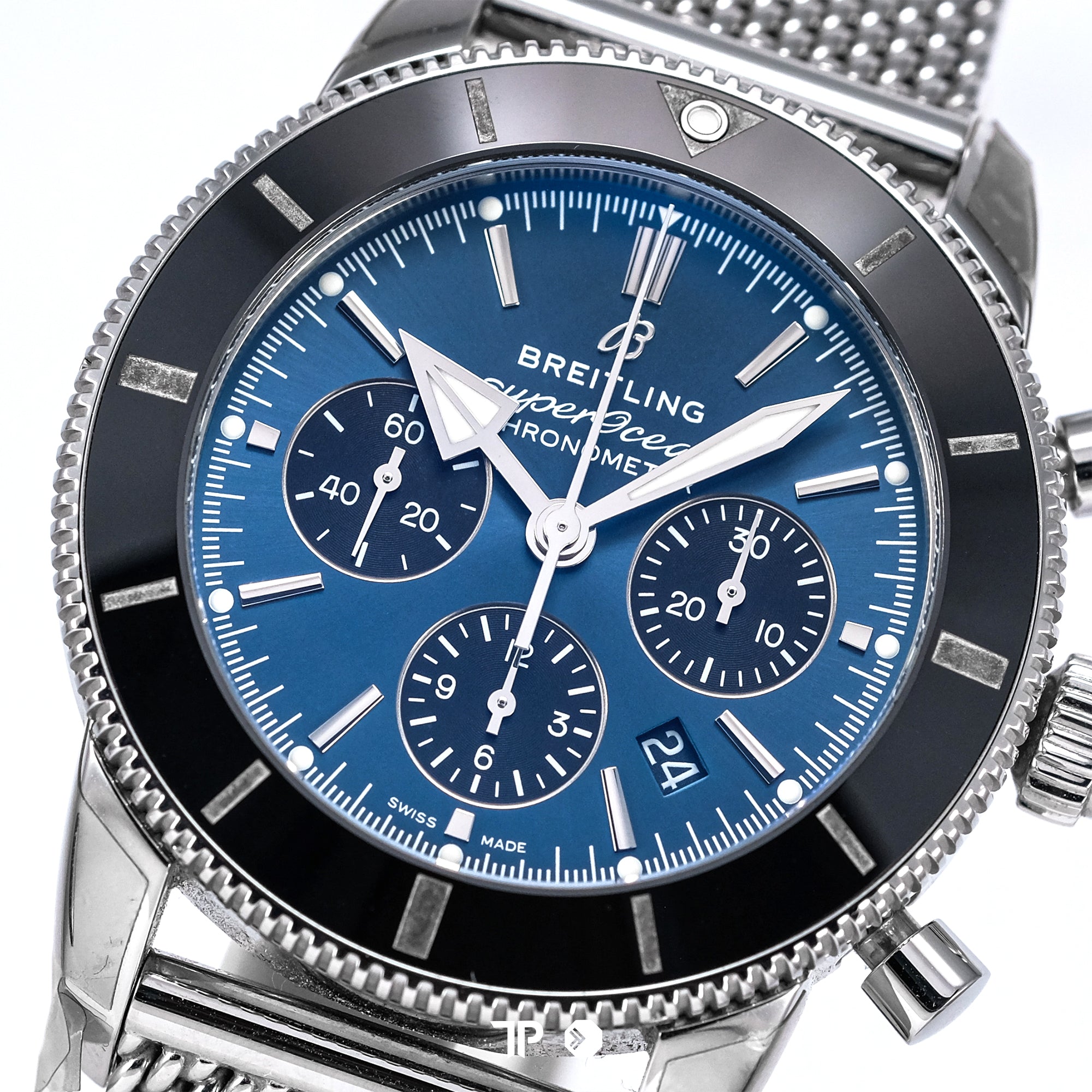 Superocean Heritage B01 Chronograph Blue Dial 44mm (2021)