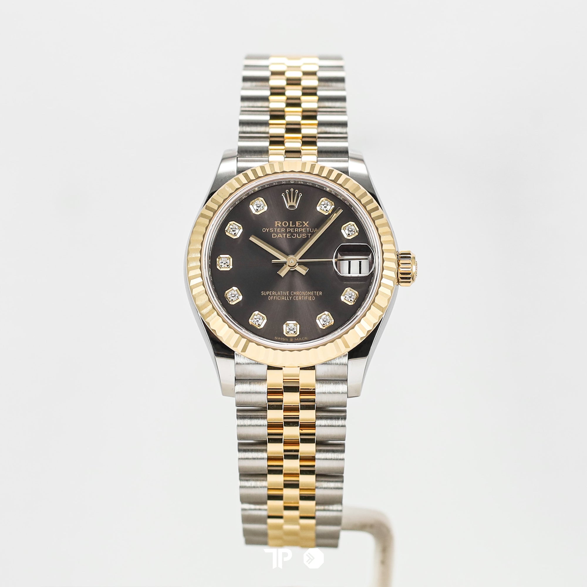 Datejust 31 Dark Grey Two Tone Yellow Gold Diamond Jubilee NEW (2026)
