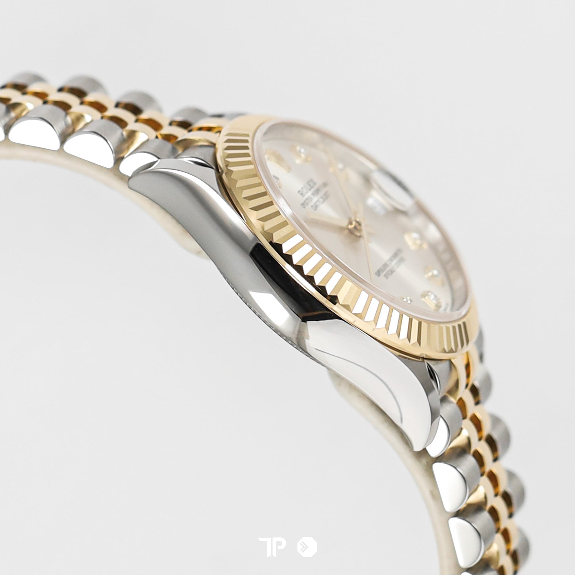 Datejust 31 Two Tone Yellow Gold Silver Dial Diamond Index NEW(2026)