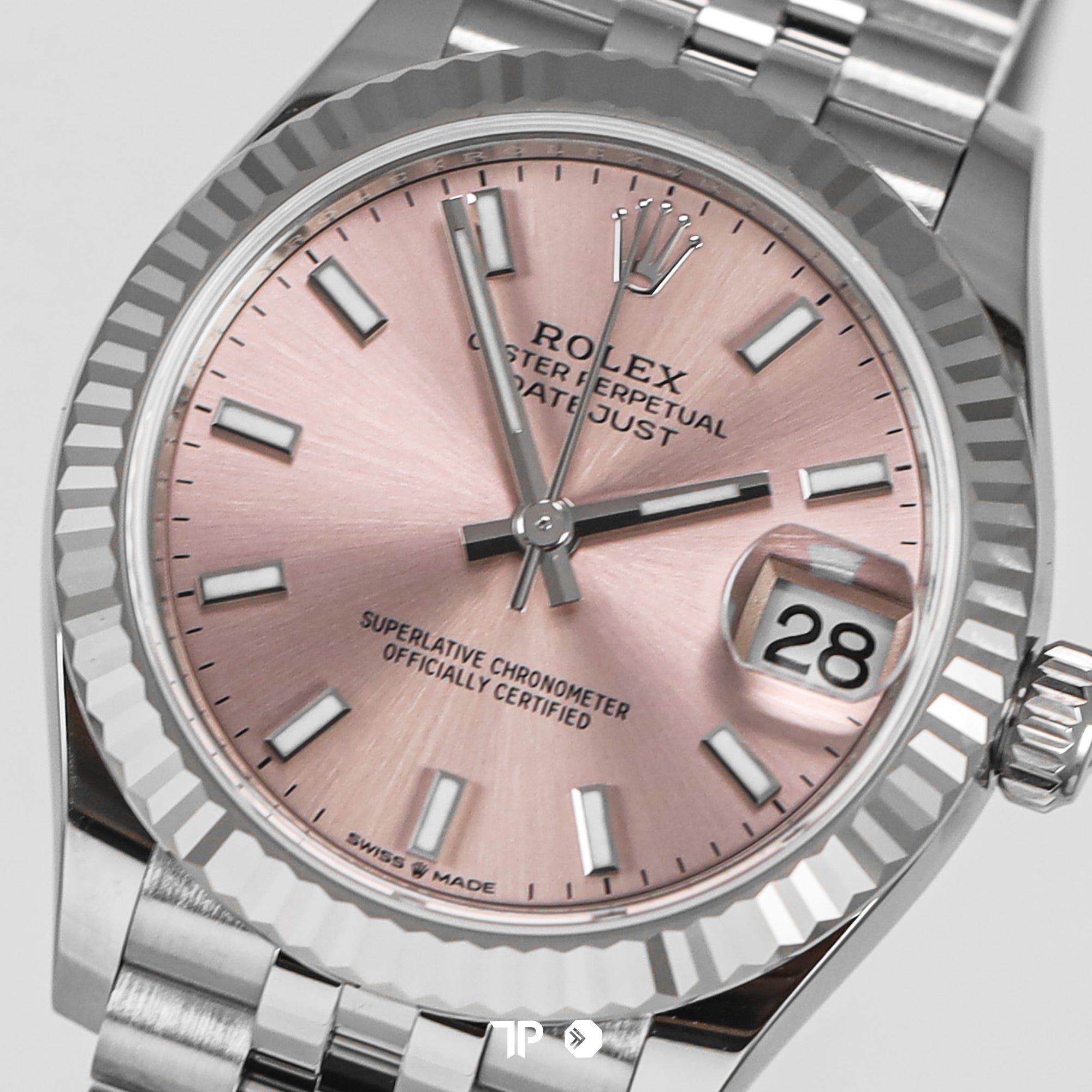 Datejust 31 Pink Dial Stick Index NEW(2026)