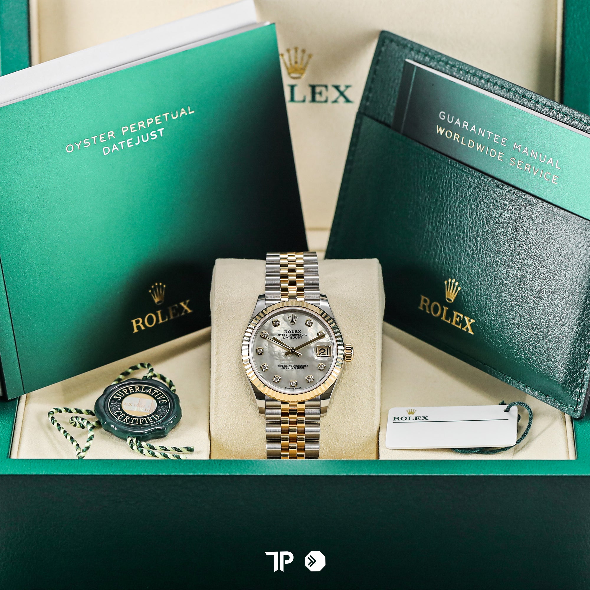 Datejust 31 Two Tone Yellow Gold MOP Dial NEW(2026)