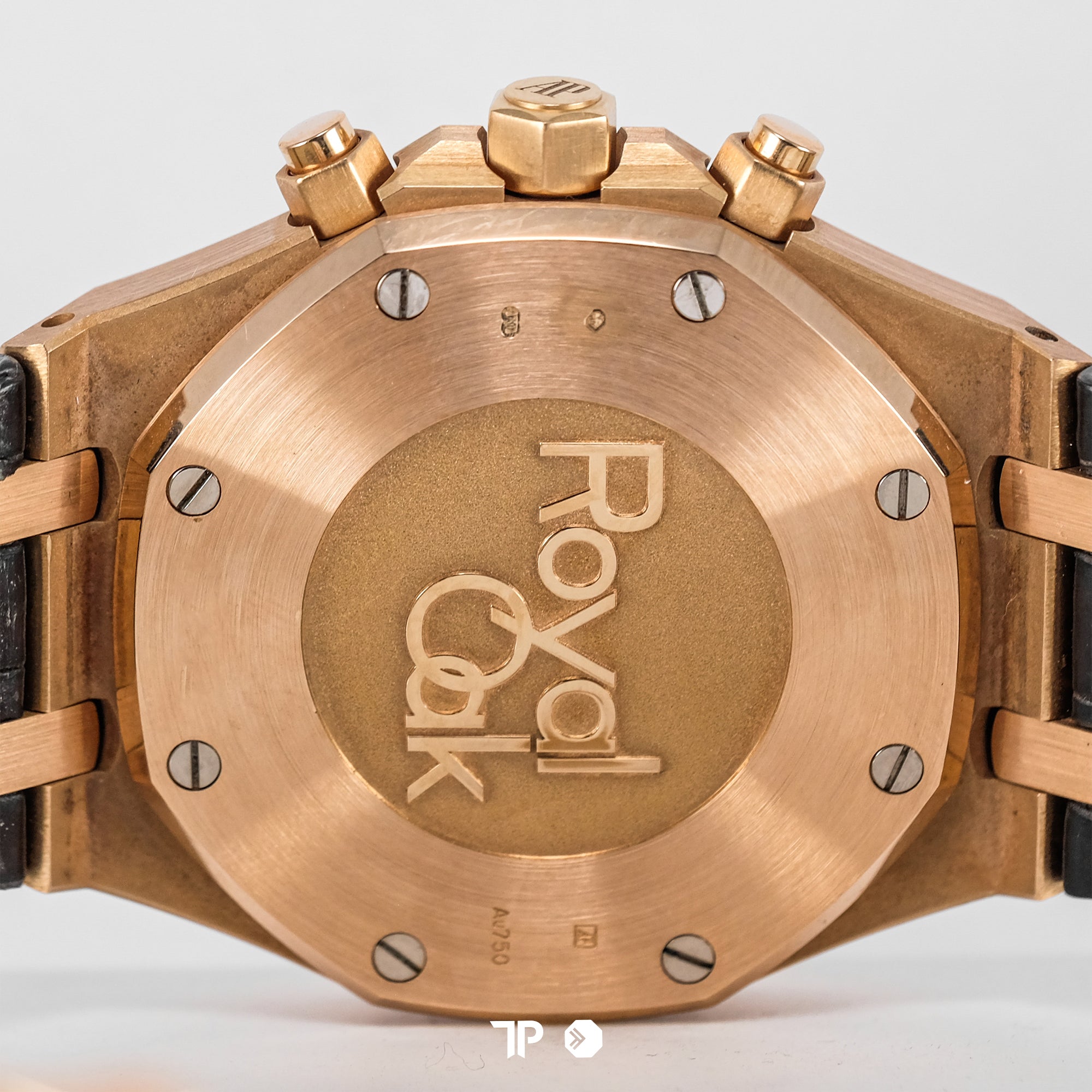 Royal Oak Chronograph 41mm Brown Rose Gold Leather (2018)